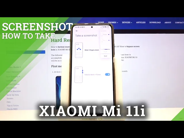 Video thumbnail for How to Take Screenshot Without Buttons on XIAOMI Mi 11i - Alternative Screenshot Method