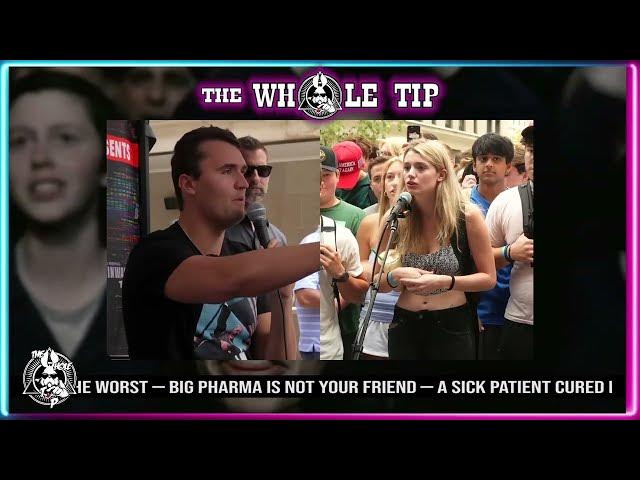 Video thumbnail for WOKE WOMAN FLASHES CHARLIE-THE WHOLE TIP