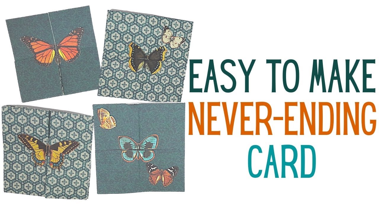 Video thumbnail for Never Ending Handmade Card Tutorial