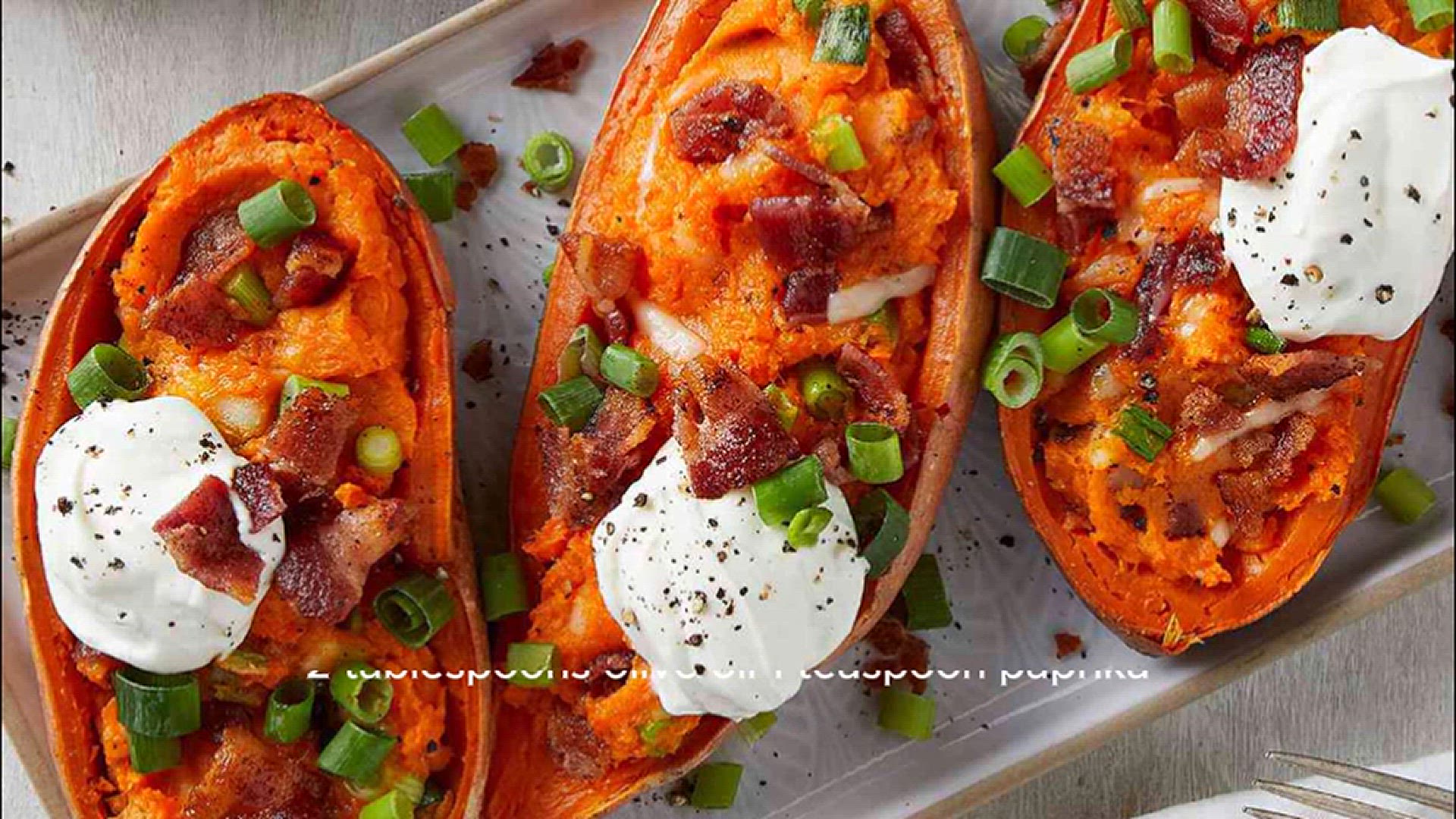 'Video thumbnail for Sweet Potatoes Recipe'