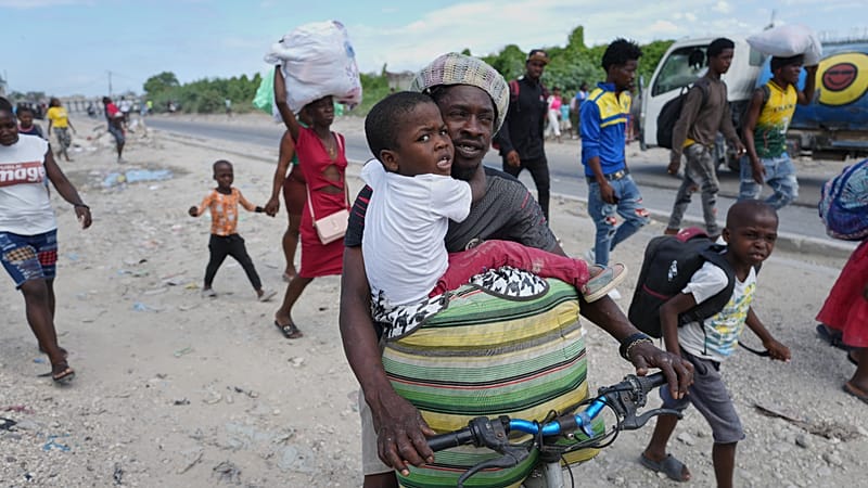 Video thumbnail for Thousands displaced as gang violence surges in Haiti