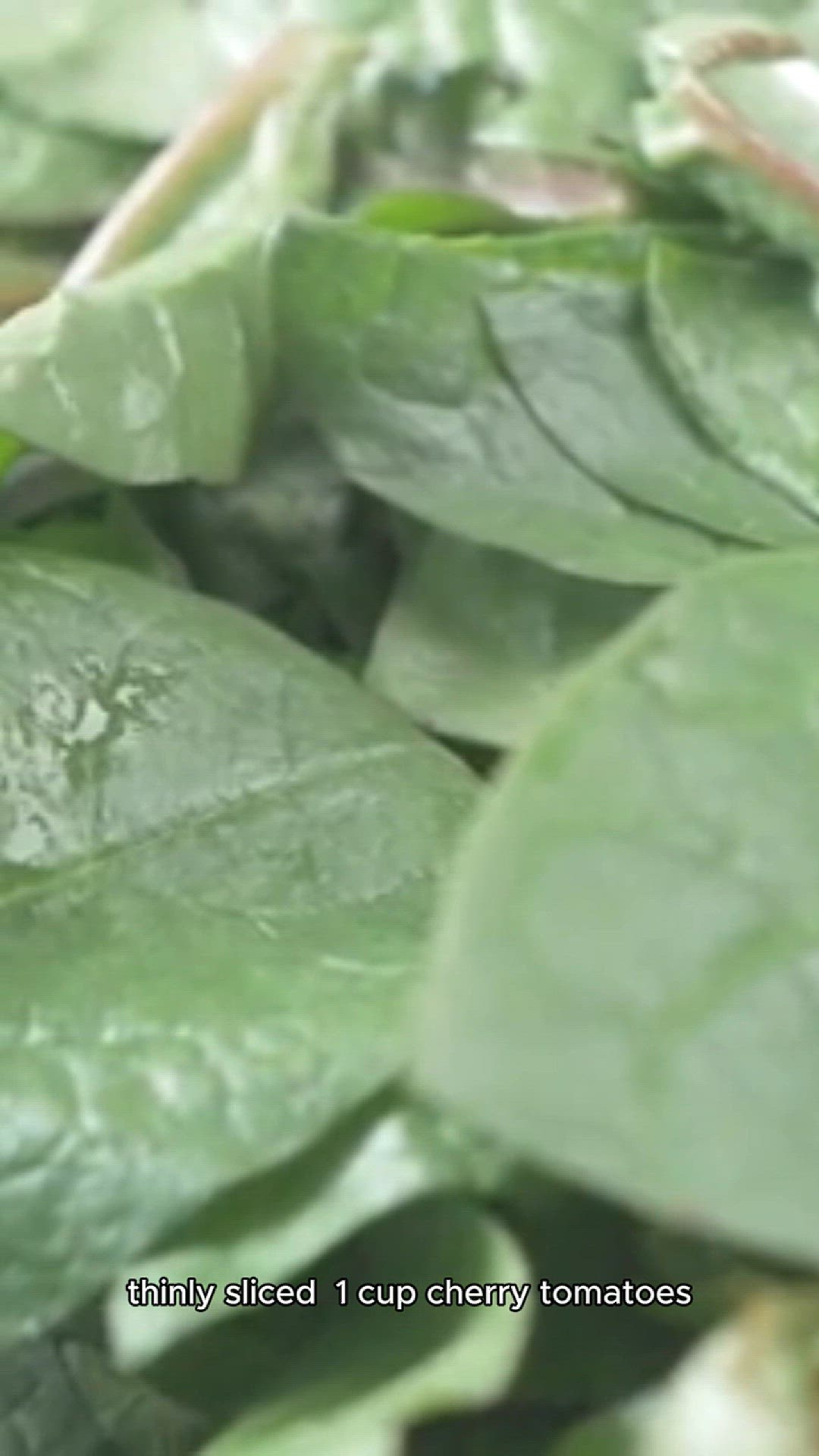 Video thumbnail for spinach salad recipe