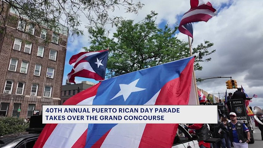 Video thumbnail for 40th Annual Bronx Puerto Rican Day Parade celebrates heritage, pride, community
