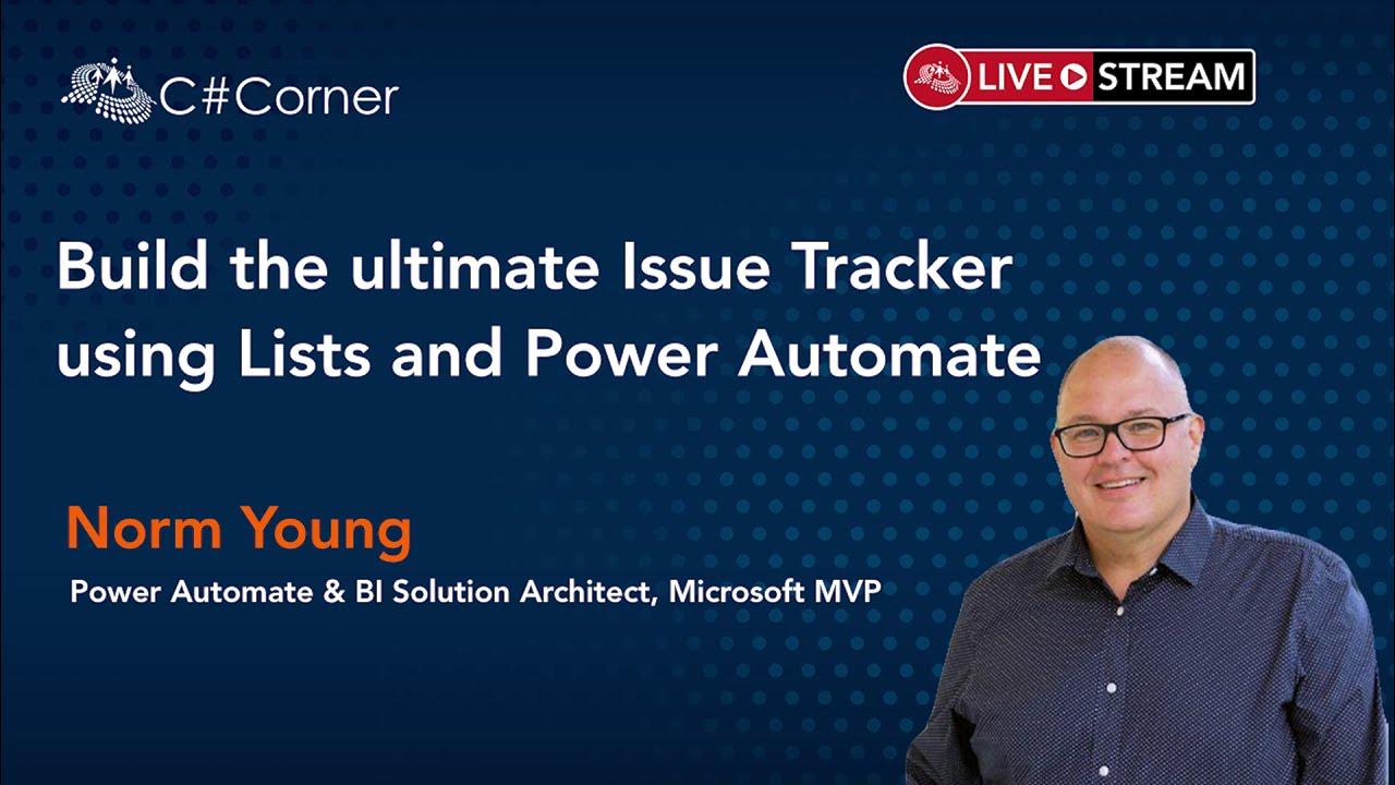 Video thumbnail for Build the ultimate Issue Tracker using Lists and Power Automate || Power Platform Virtual Conference