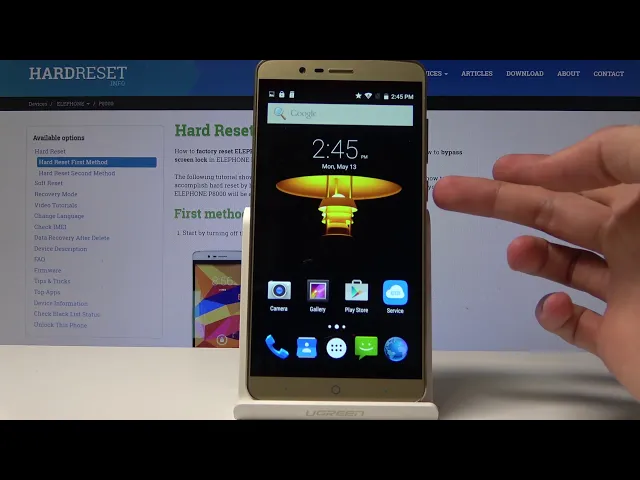 Video thumbnail for ELEPHONE P8000 SCREENSHOT / Capture Screen