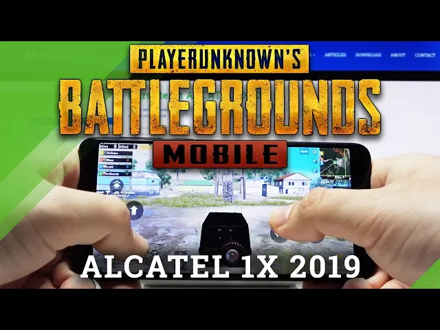 Video thumbnail for How PubG works on ALCATEL 1X 2019 – Test Performance