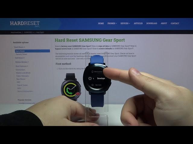 Video thumbnail for Developer Mode in SAMSUNG Gear Sport – How to Enable Developer Features