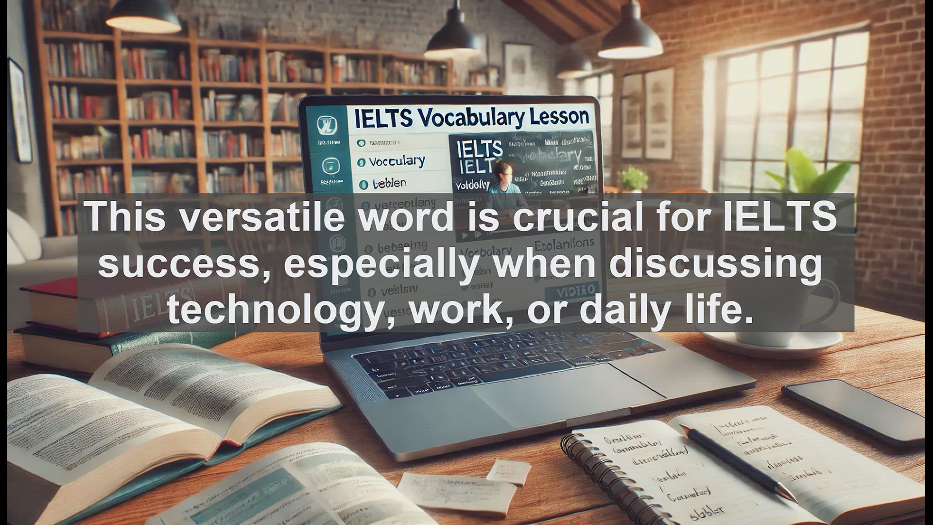 'Video thumbnail for 2500 Must Know IELTS 6.5 Vocabulary - Understanding 'Mechanical': Boost Your IELTS Vocabulary'