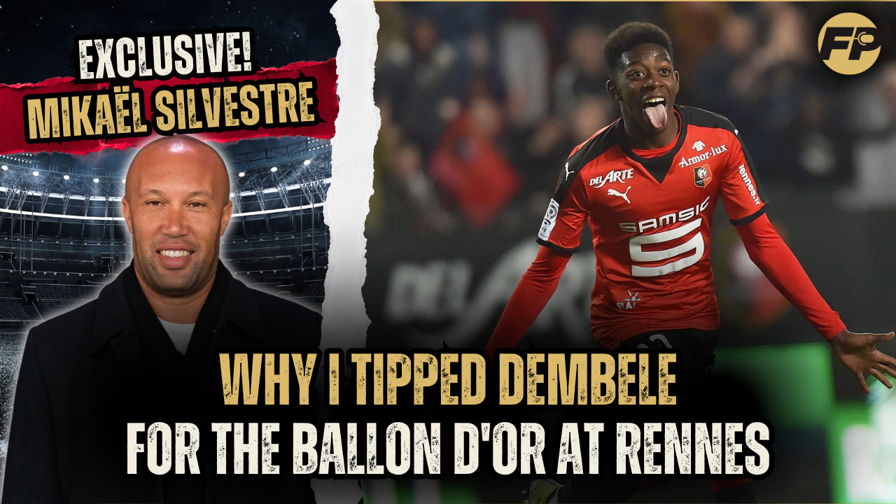 Video thumbnail for Mikael Silvestre: Why I tipped Dembele for the Ballon d'Or at Rennes