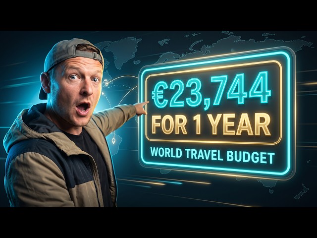Video thumbnail for How Much Does It Cost to Travel the World for a Year?