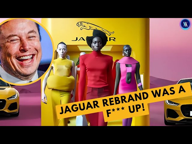 Video thumbnail for Elon Musk Tears Apart Jaguar's Woke Ad