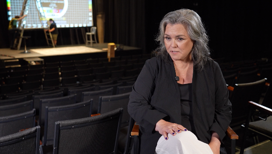 Video thumbnail for Rosie O’Donnell returns home to NY with the story only she can tell