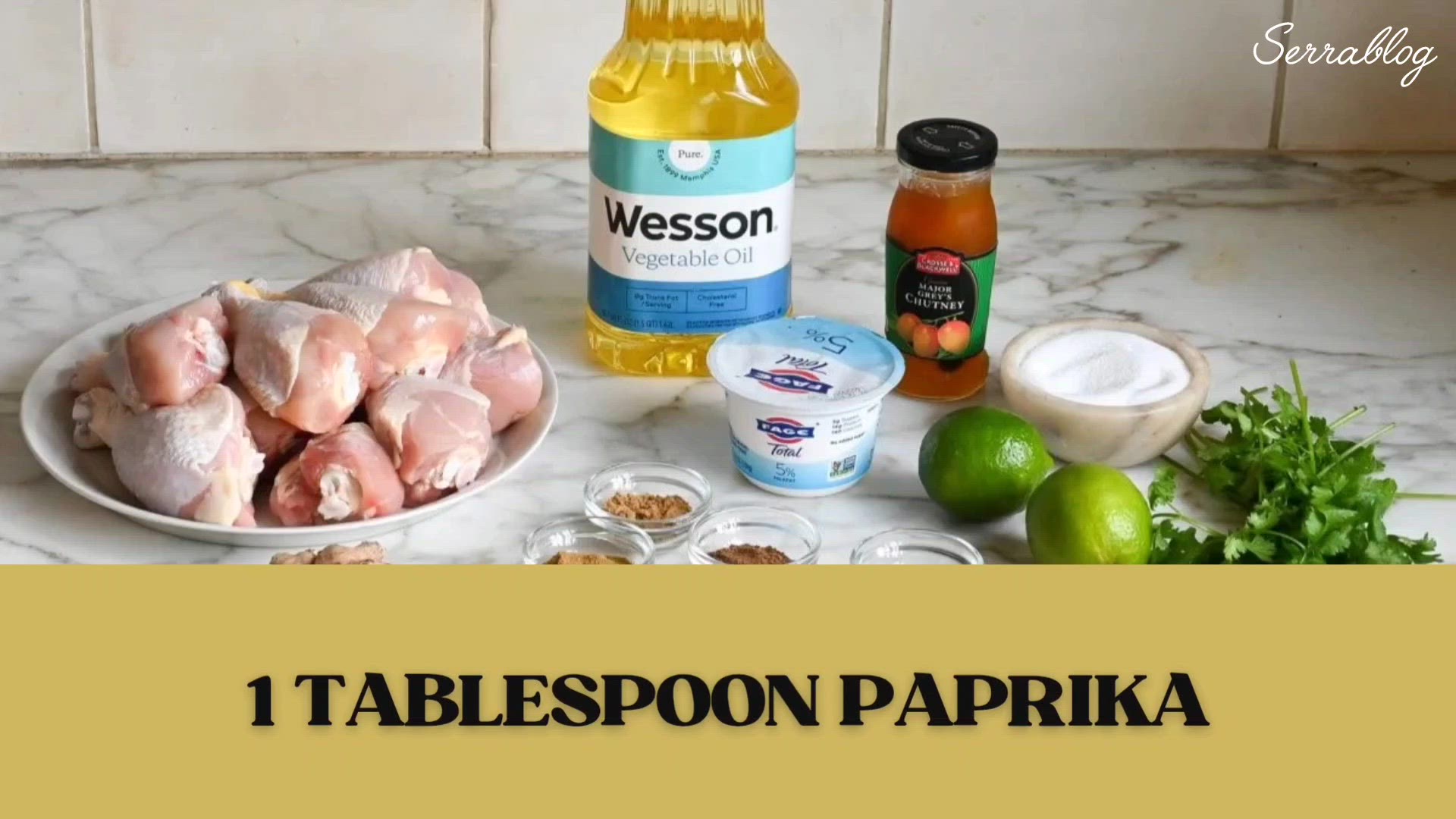 'Video thumbnail for Tandoori Chicken Recipe '