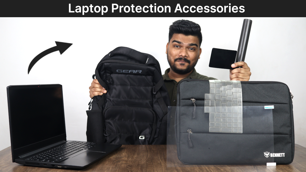 'Video thumbnail for 7 Useful Laptop Protection Accessories'