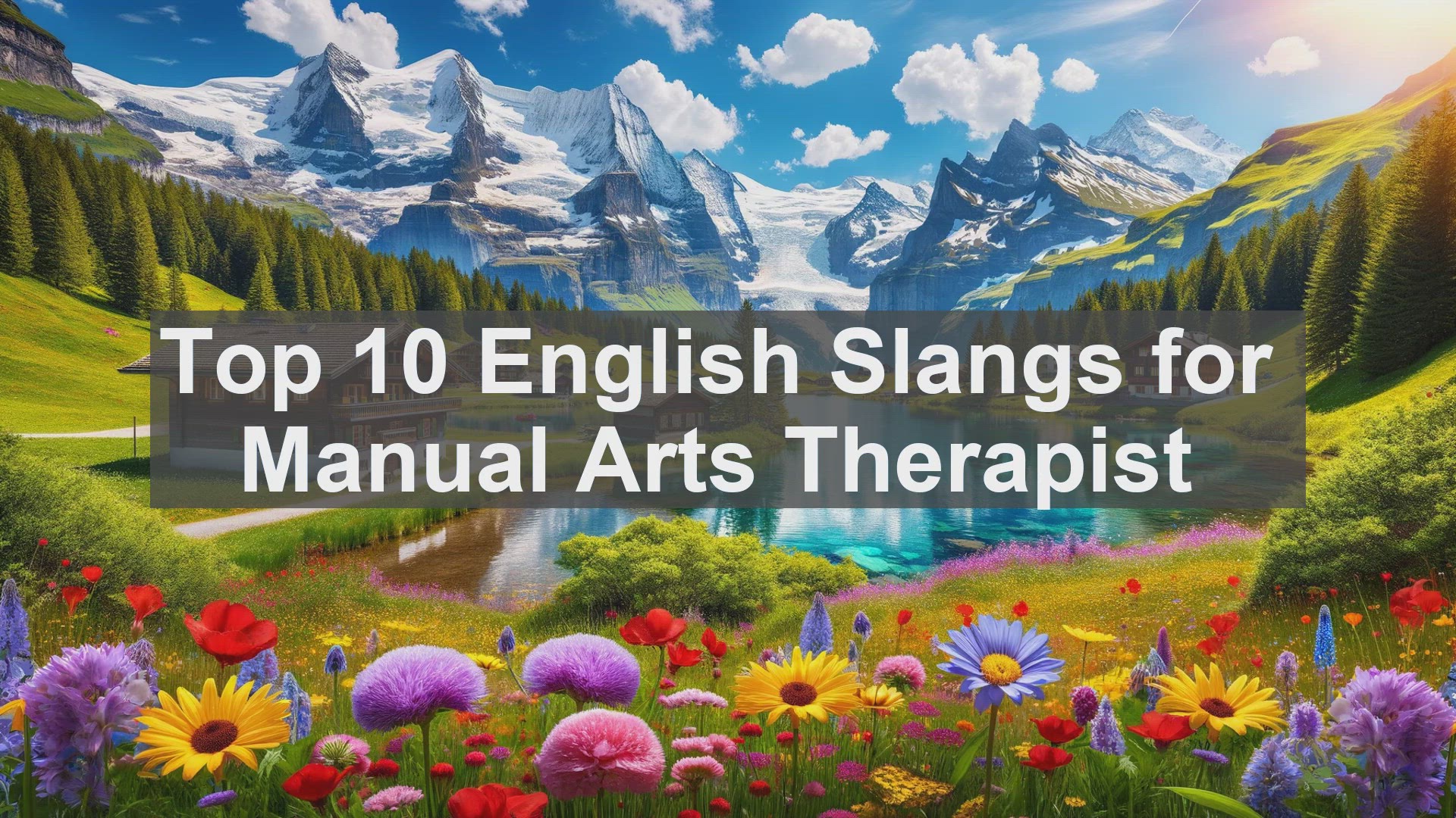 'Video thumbnail for Top 10 English Slangs for Manual Arts Therapist'