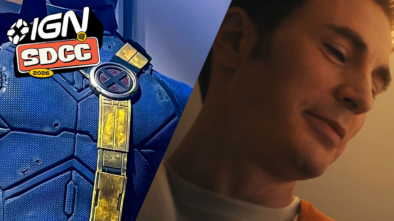 Video thumbnail for Avengers: Doomsday Cast on Cyclops’ Comic Suit and Cap’s Baby (Who May Be A Dream?) | Comic Con 2026