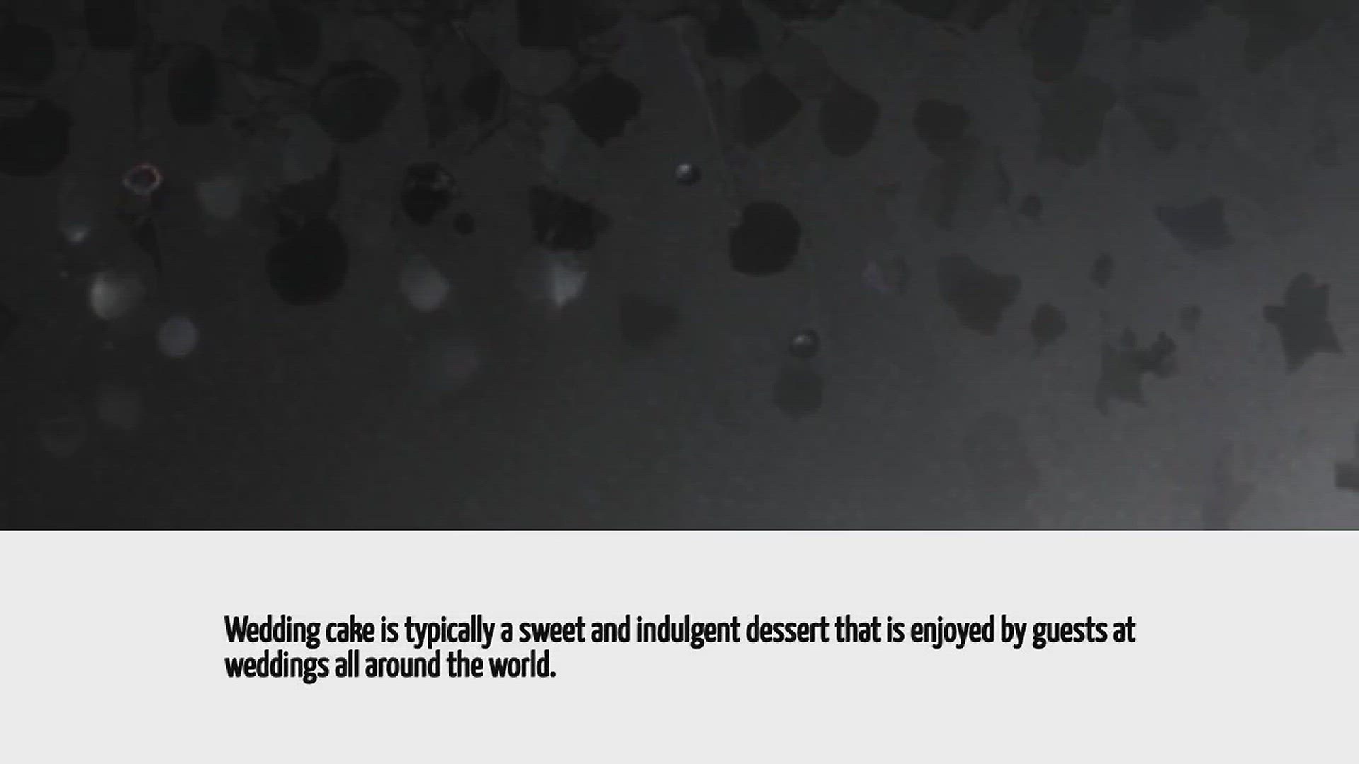 Video thumbnail for What Flavor Is Wedding Cake