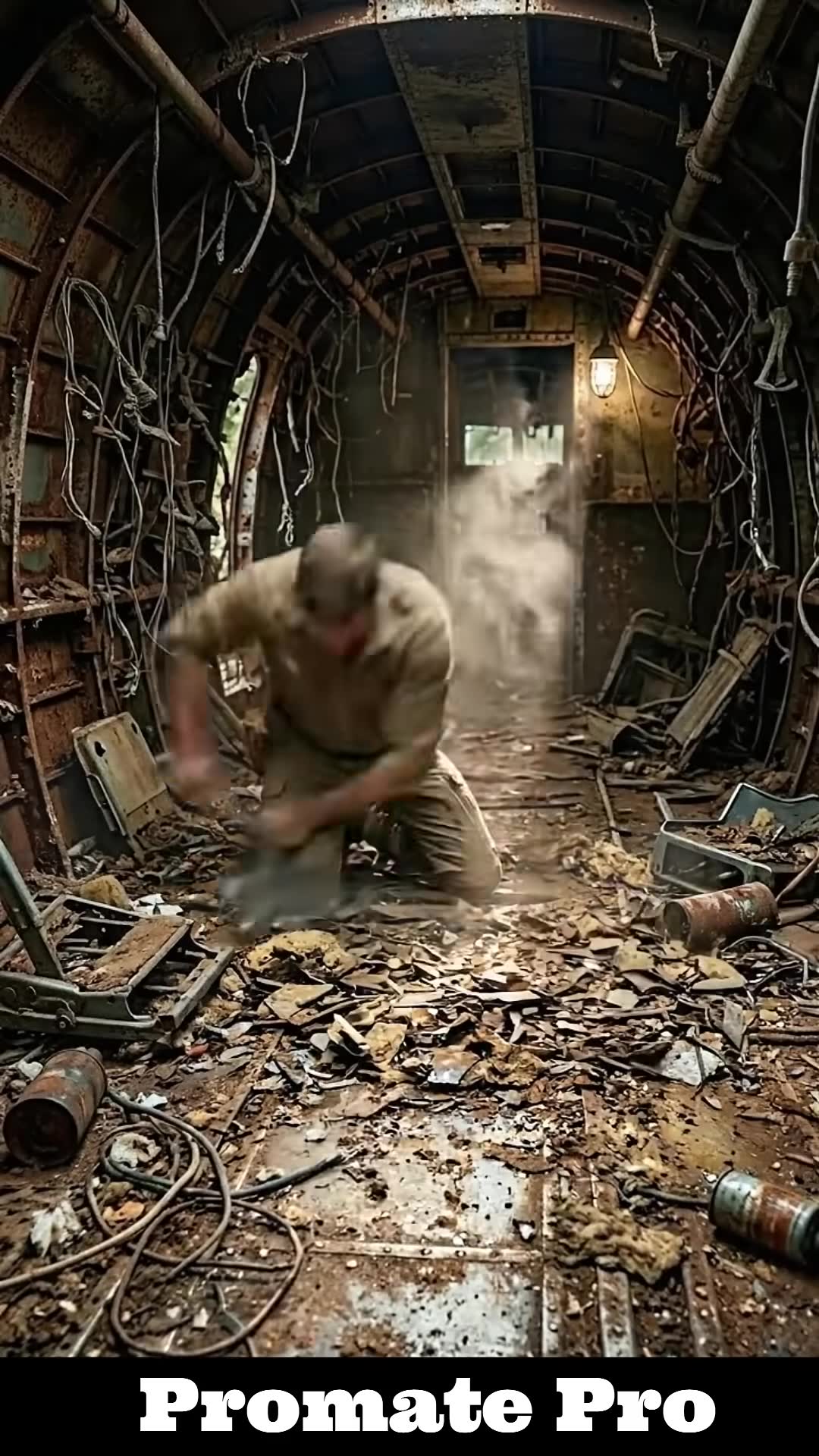 Video thumbnail for حولت طائرة مهجورة في وسط الغابة لغرفة معيشة ملكية! ✈️🔥 تحدي المستحيل