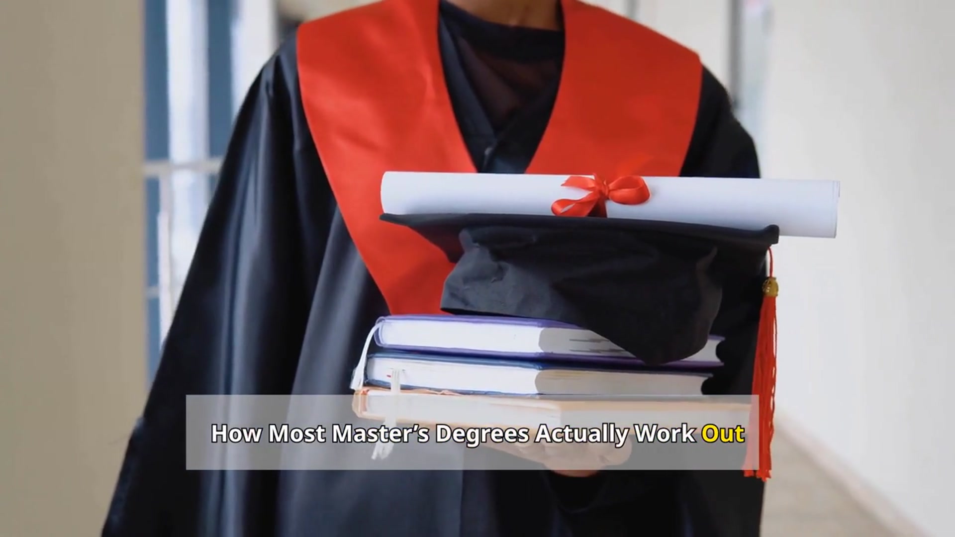 'Video thumbnail for Masters Degrees that have a low Return on Investment'