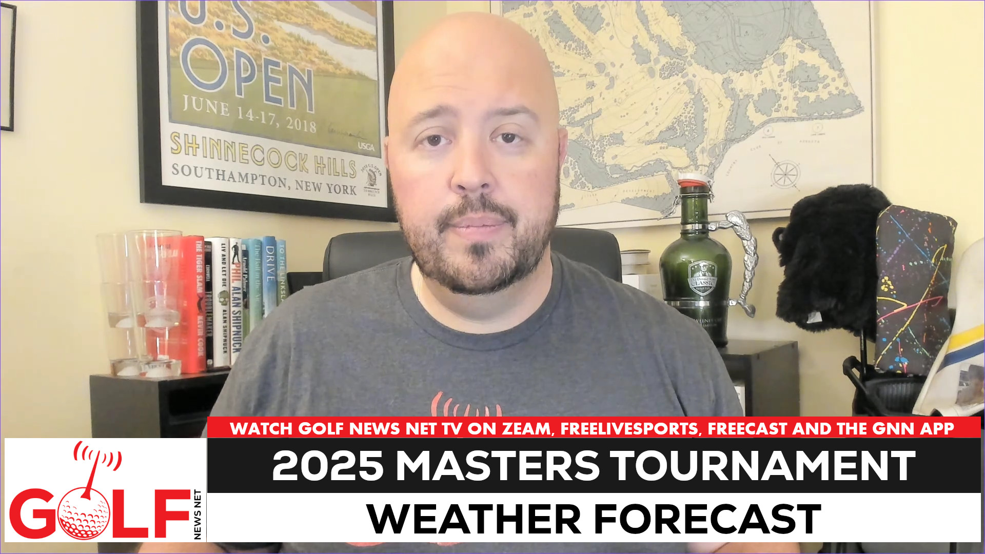 Video thumbnail for The 2025 Masters weather forecast is good at Augusta National