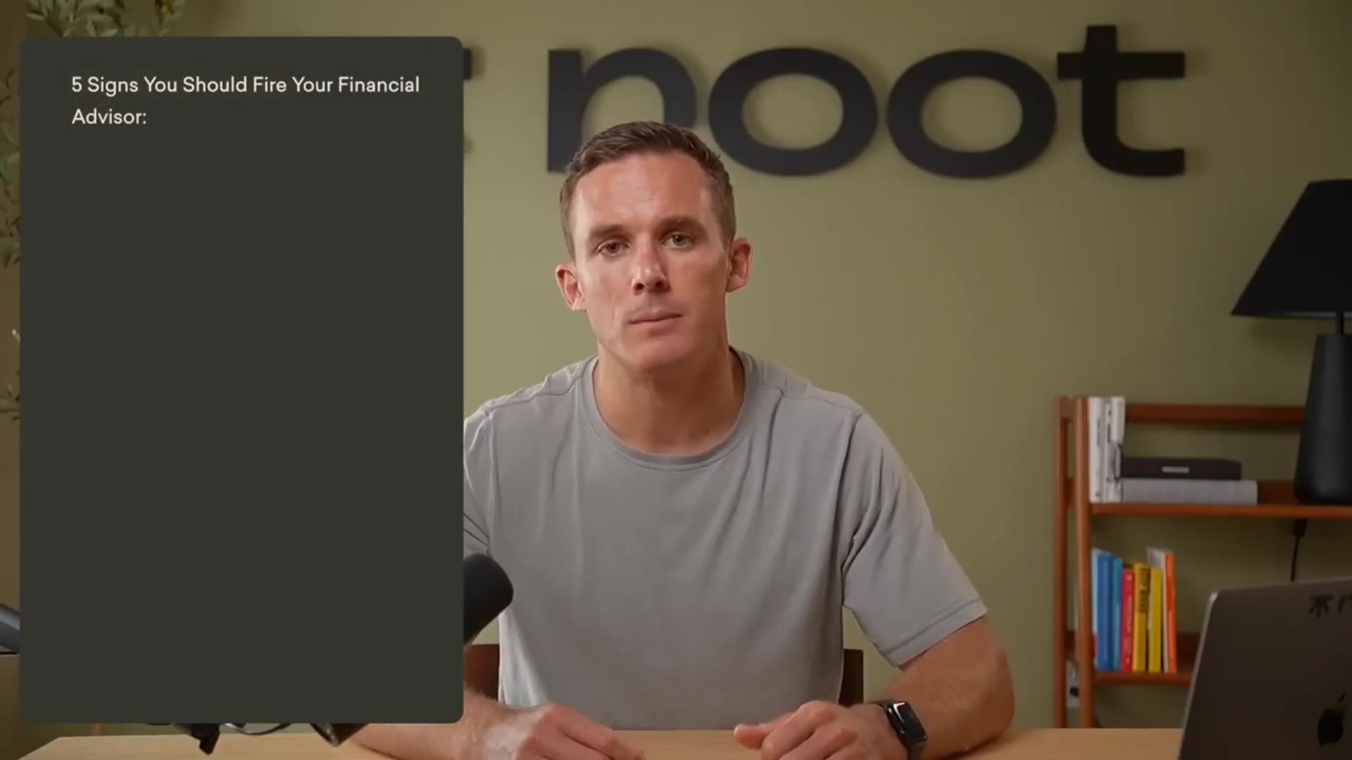 'Video thumbnail for 5 Signs You Should Fire Your Financial Advisor'
