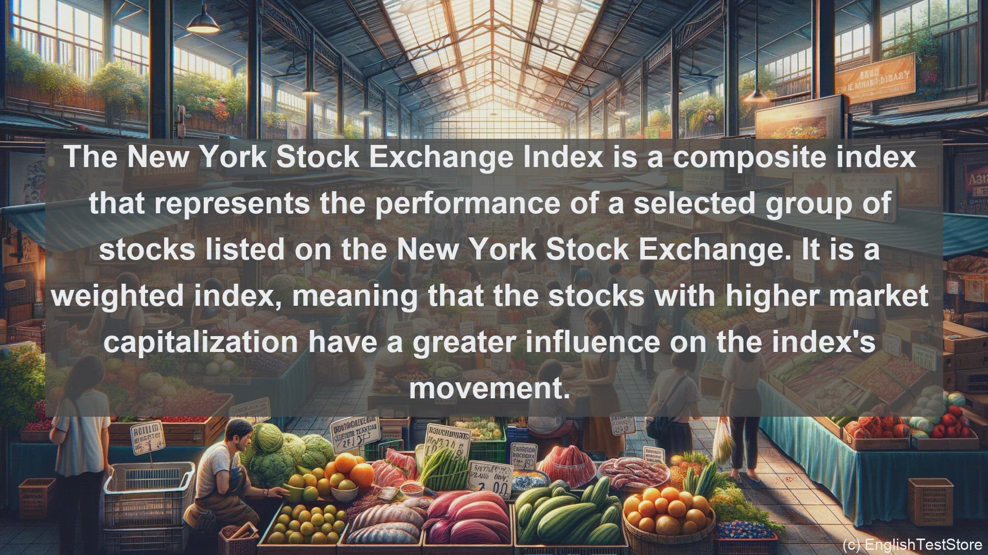'Video thumbnail for New york stock exchange index in economics and finance'