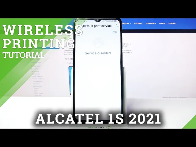 Video thumbnail for How to Connect Printer to ALCATEL 1S 2021 – Wireless Printing