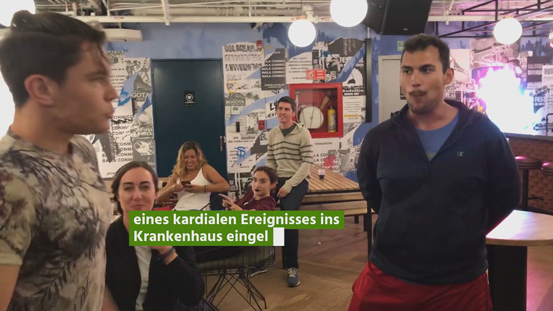 'Video thumbnail for Chiefs B.J. Thompson nach Herzstillstand ins Krankenhaus eingeliefert'