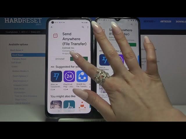 Video thumbnail for How to Transfer Data from an Android Phone to the HTC Desire 20+ - Send Anywhere App