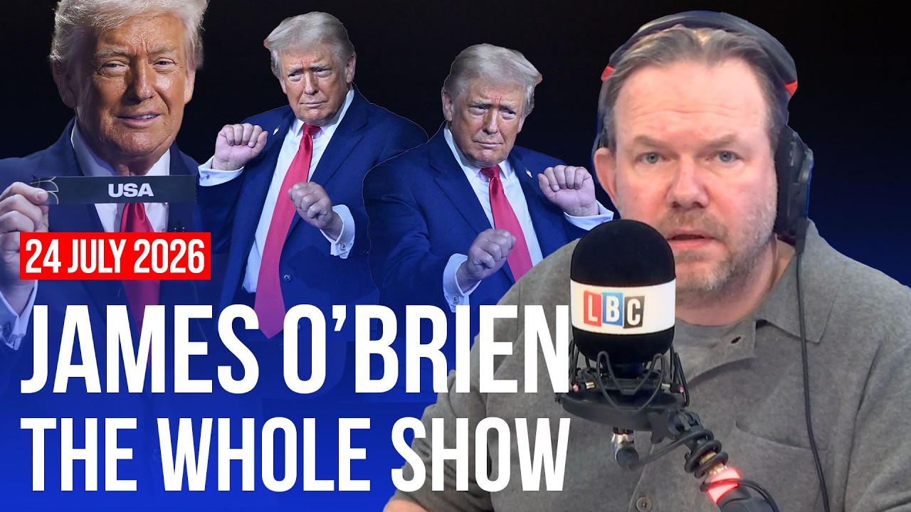 Video thumbnail for Trump's still making a mockery of observable reality | James O’Brien - The Whole Show