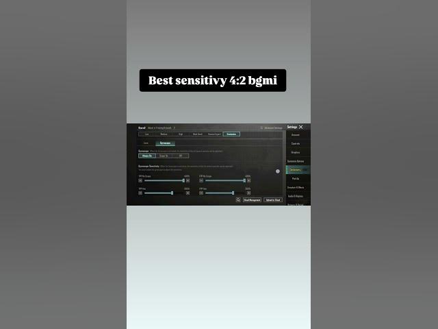 Video thumbnail for #bestsensitivitybgmi #gameplay #op #mostpopular