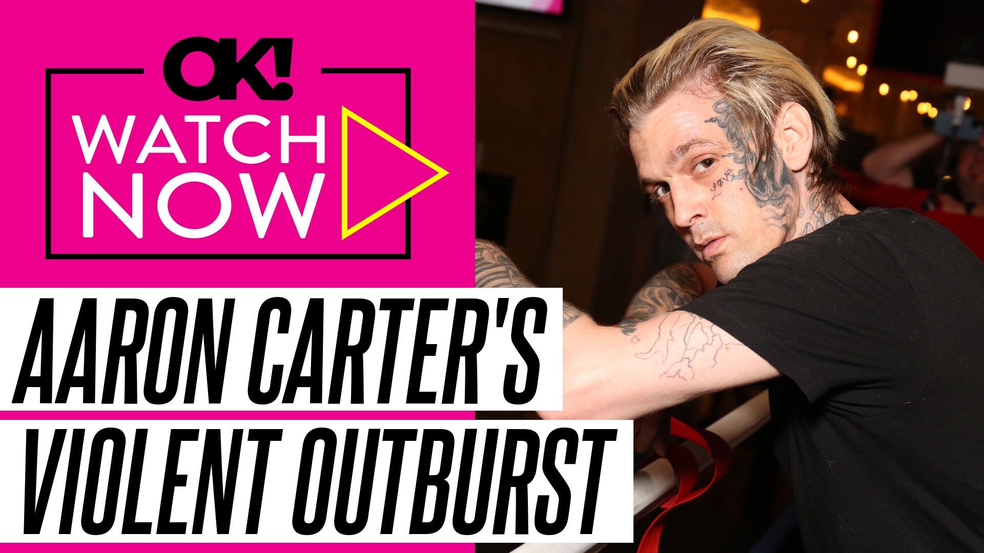 Video thumbnail for 'Manic' Aaron Carter Became 'More Violent' After Family Took Out Restraining Order Against Him