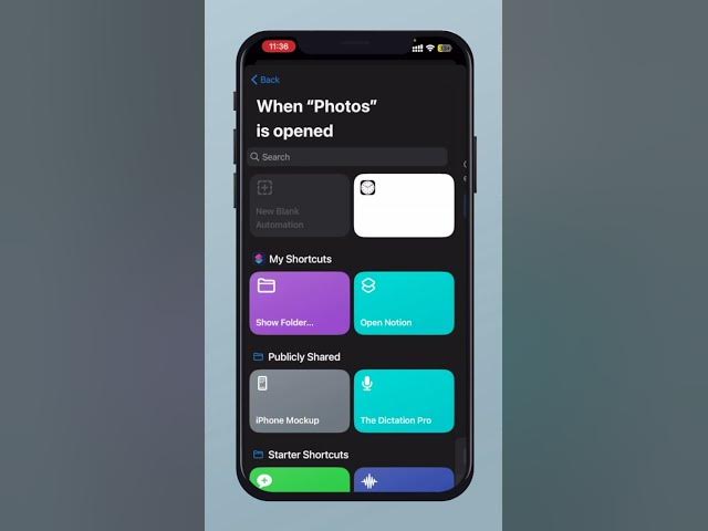 Video thumbnail for A Shortcut that Takes Selfie of the Person Who Tries to Access an App on iPhone. Intruder Selfie