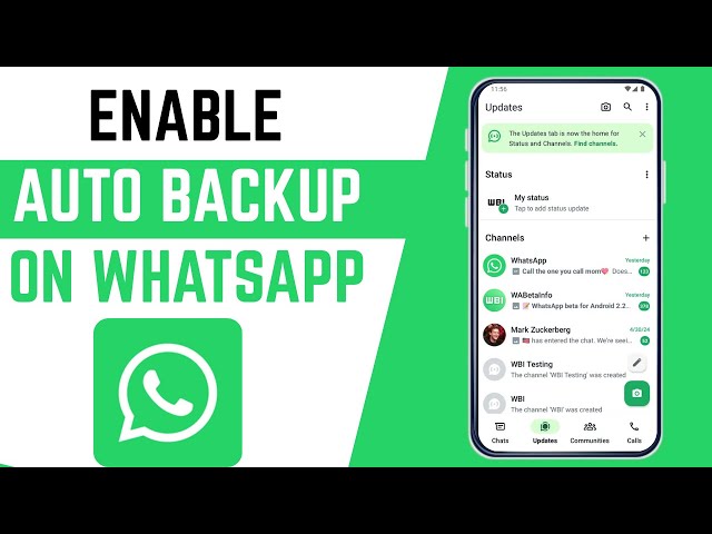 Video thumbnail for How To Turn On Automatic Backup On WhatsApp