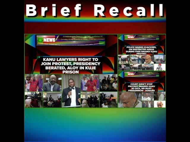 Video thumbnail for NewsBriefRecall @9pm 21-10