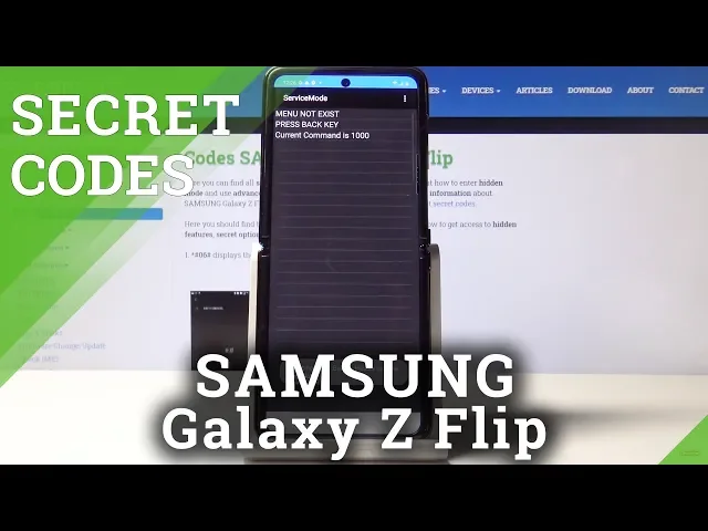 Video thumbnail for Secret Codes for Samsung Galaxy Z Flip – Enable Hidden Modules