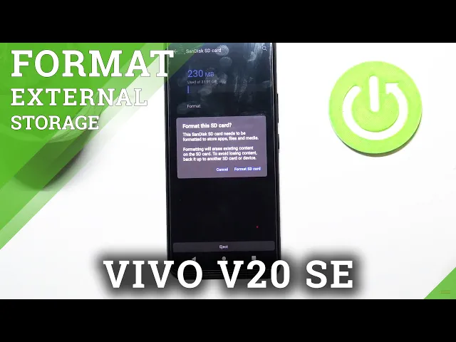Video thumbnail for How to Format SD Card in VIVO V20 SE - Delete All Files From SD Card
