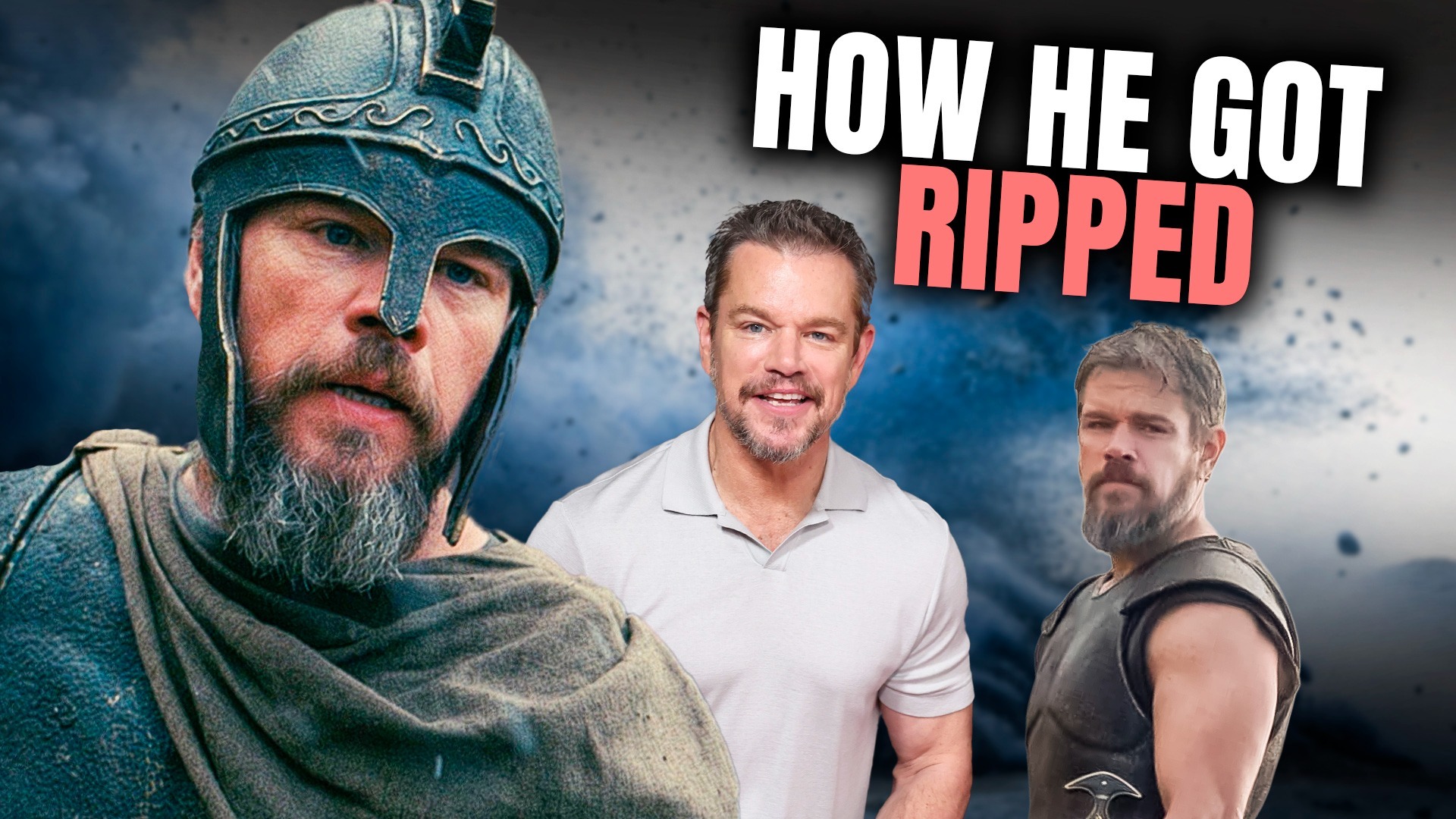 Video thumbnail for How Matt Damon Got Ripped For Christopher Nolan's The Odyssey