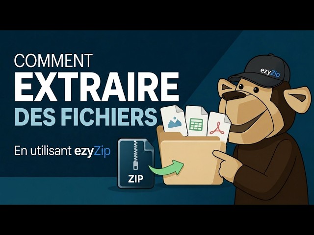Video thumbnail for 📦 Comment Extraire des Fichiers avec EzyZip en Ligne Gratuitement | Sans Installation de Logiciel