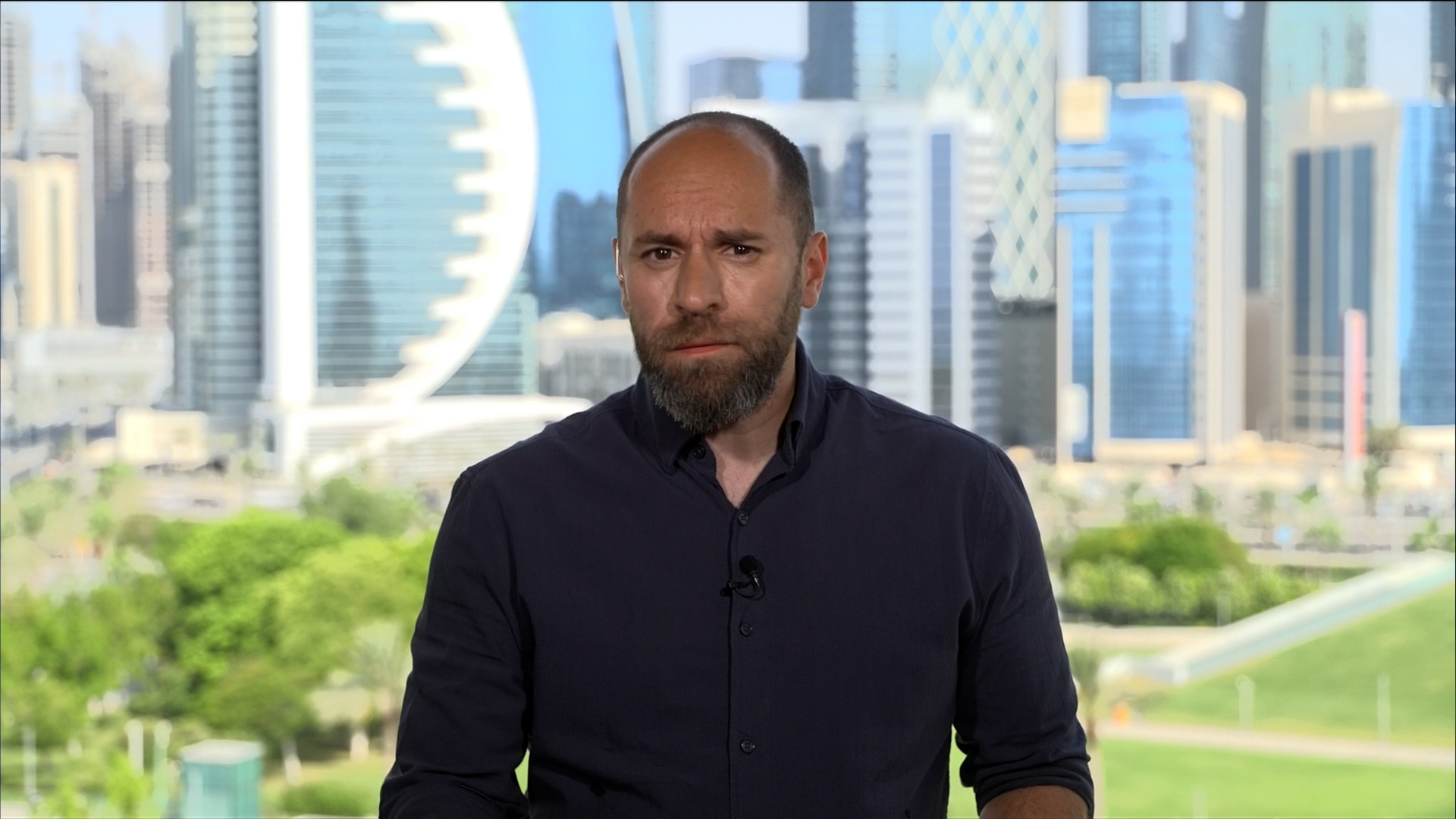 Video thumbnail for Air raid sirens in Bahrain after uneasy night of US-Iran strikes