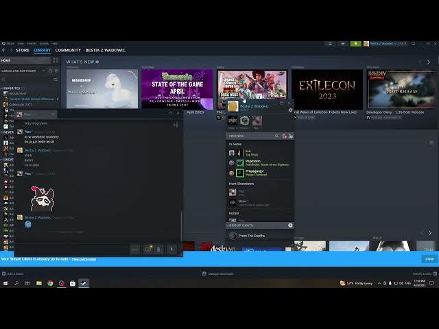 Video thumbnail for How To Dock Chat To Friends List On Steam 2023 | Steam NEW UI UPDATE