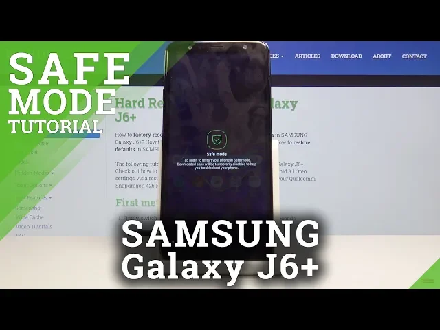 Video thumbnail for How to Enter Safe Mode in SAMSUNG Galaxy J6+