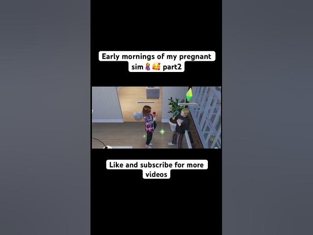 Video thumbnail for Soft mornings with my pregnant sim 🌅✨#foryou#gameplay#simlife #gamer#youtubeshorts