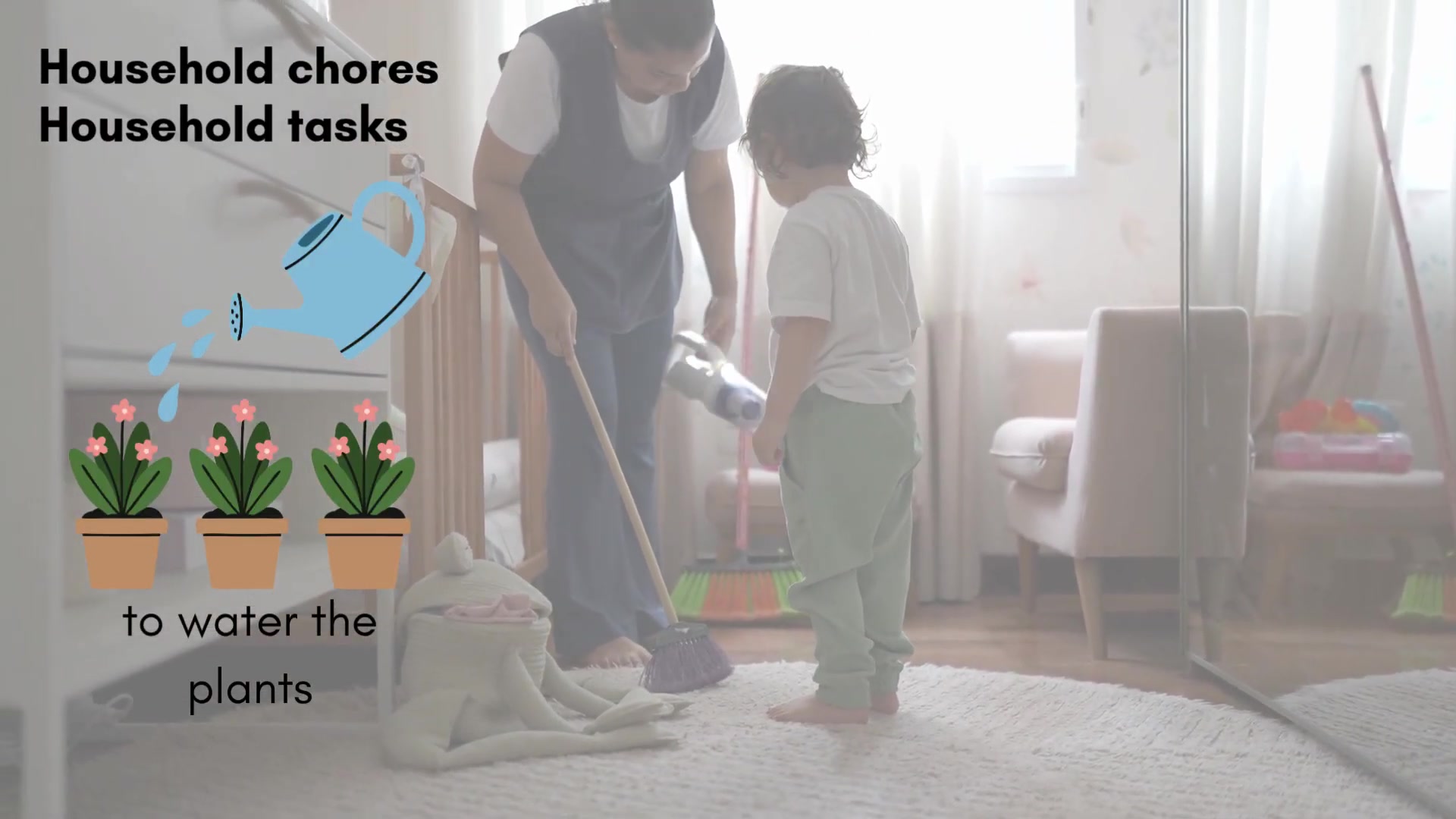 Video thumbnail for Master Household Chores Vocabulary 🧺 Cleaning, Laundry & Tasks US vs UK + Pronunciation