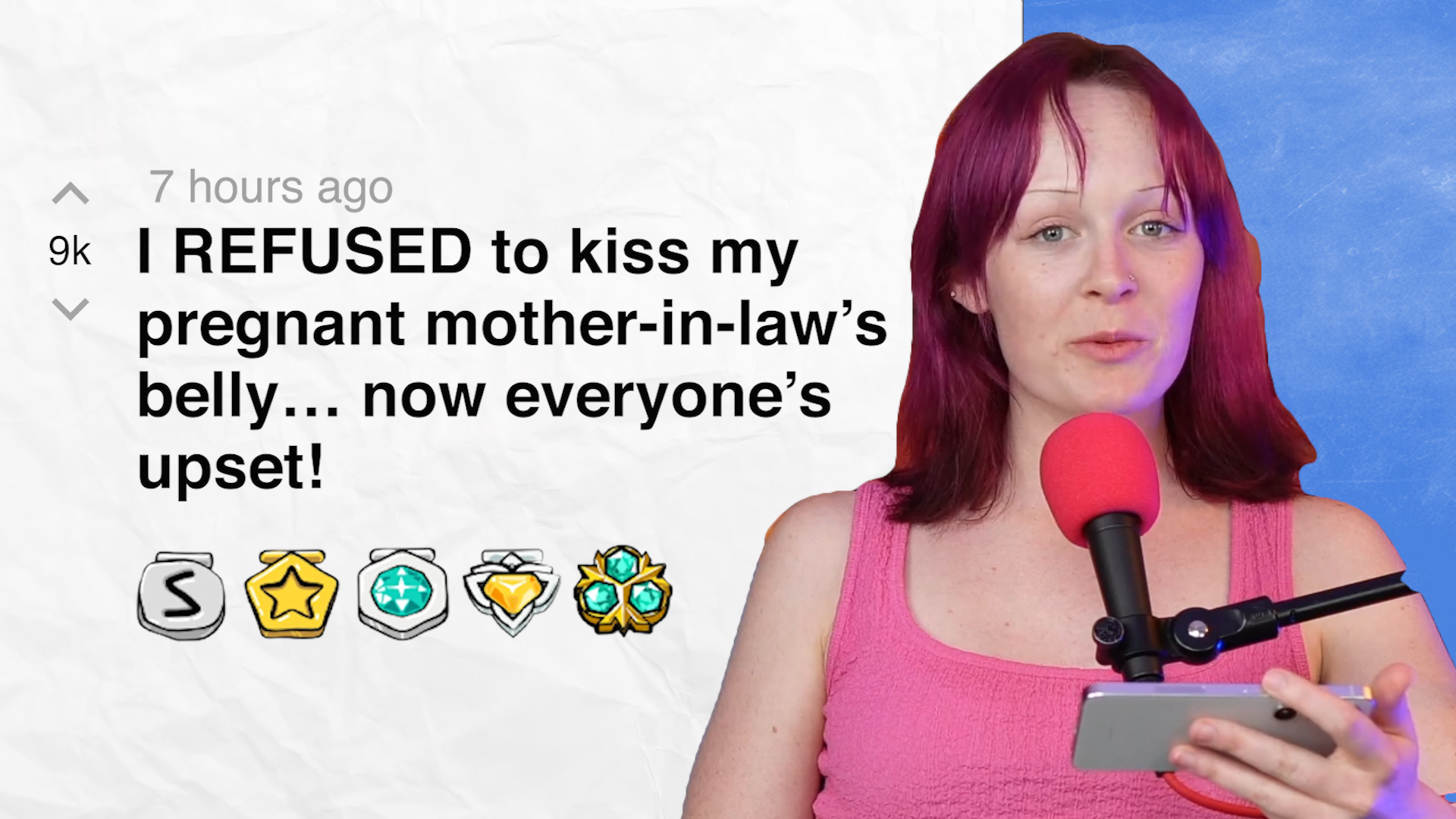 Video thumbnail for I REFUSED to kiss my pregnant mother-in-law’s belly… now everyone’s upset! - r/AmITheAsshole | Reddit Stories