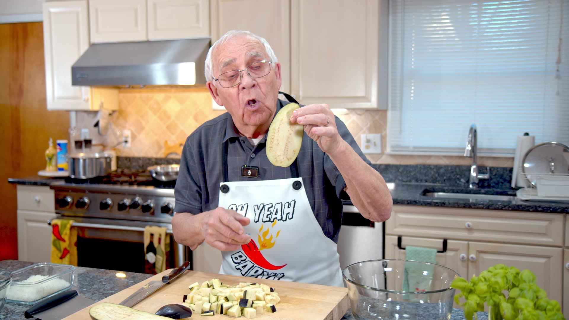 Video thumbnail for Eggplant and ricotta pasta so creamy and rich, it's dangerous