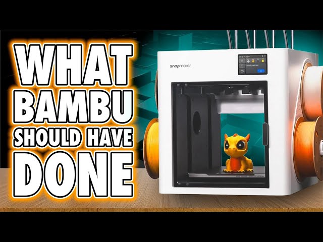 Video thumbnail for SnapMaker GENUINELY Changed the Game! Snapmaker  U1 Review