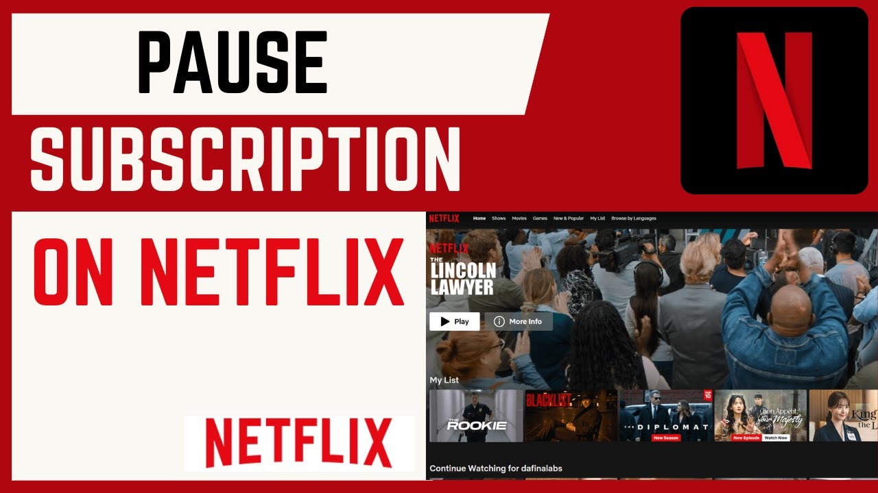 Video thumbnail for How To Pause Membership Subscription On Netflix