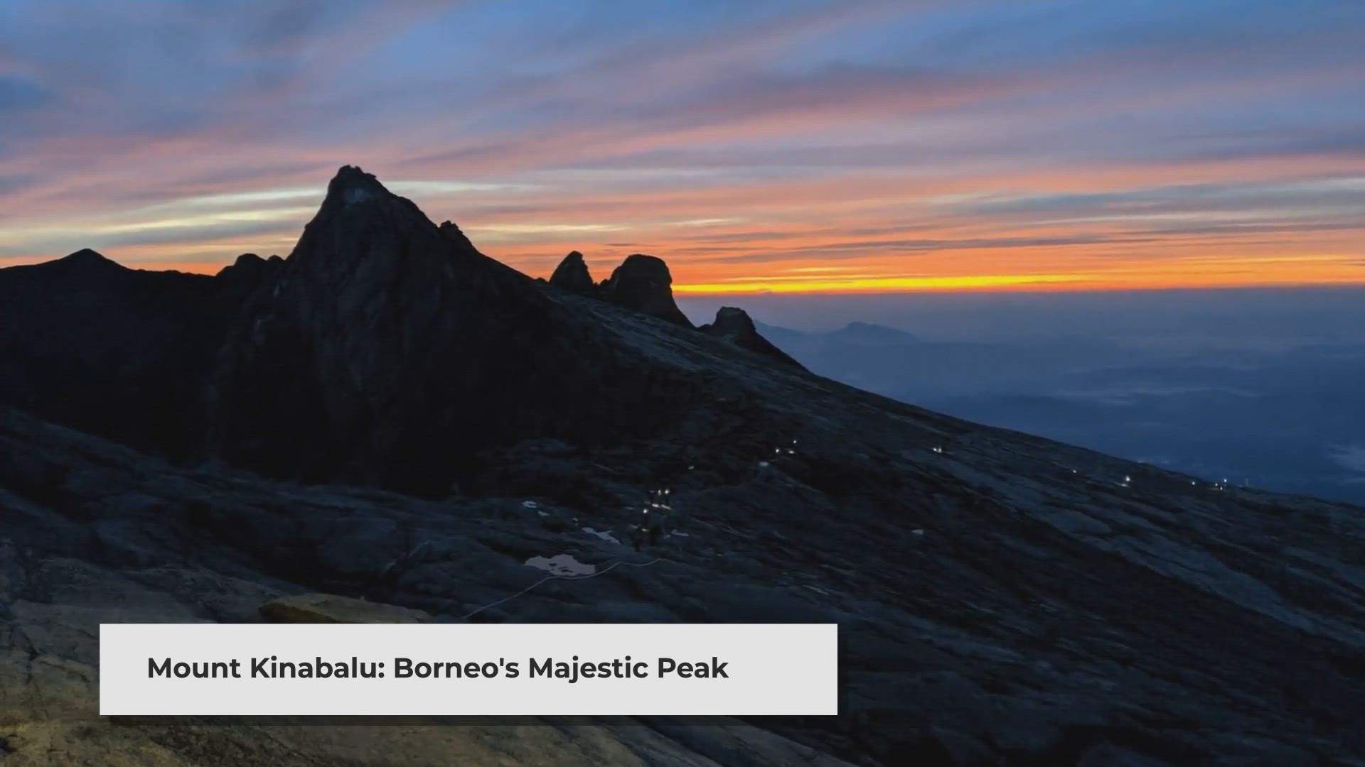 Video thumbnail for Climbing Mount Kinabalu: A Challenging Two-Day Trek in Borneo