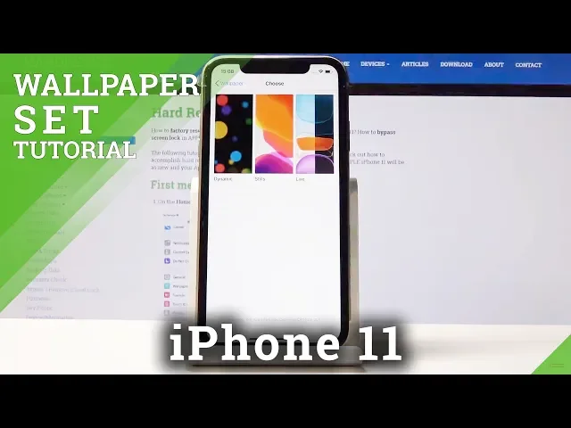 Video thumbnail for How to Change Wallpaper in iPhone 11 - Desktop Update